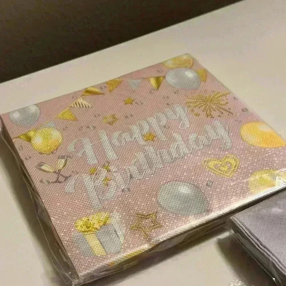 NEW Color Napkins/Printed Tissues/Fashion Tissues x 200pcs - Picture 3 of 14